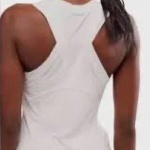 FP Movement Silver Lining Tempo Tank Women's White Sleeveless Top
